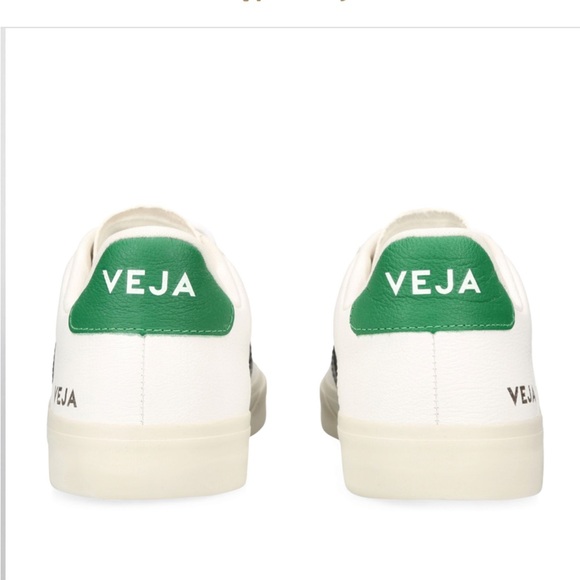 VEJA Leather Campo Gumsole Sneakers Black/Comb - Picture 2 of 4